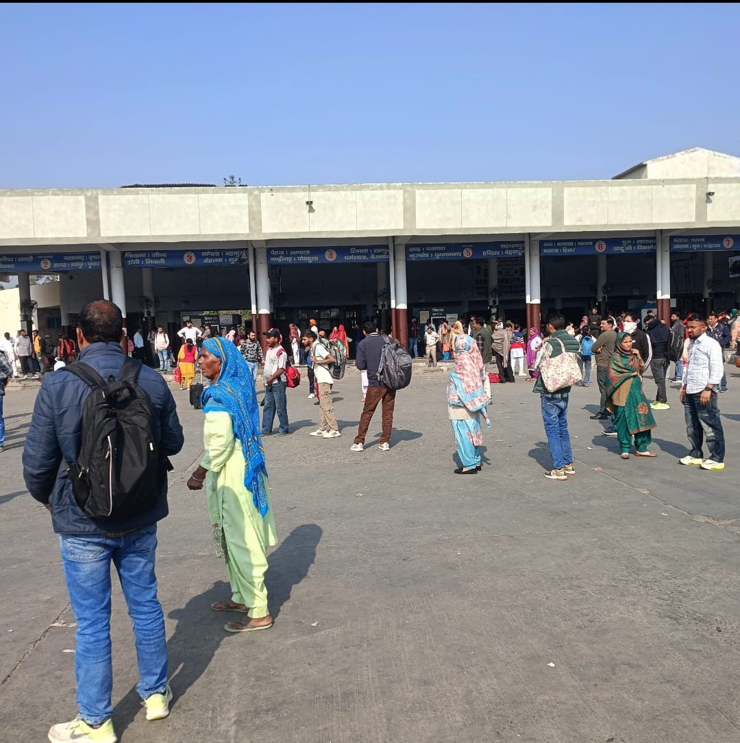 Number of buses less, girl students reaching school late