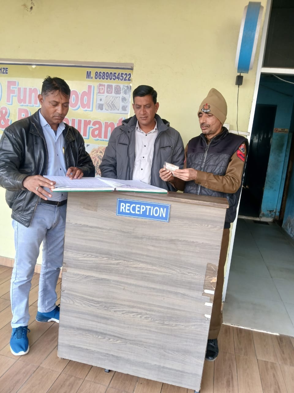 Police launched checking drive on Republic Day