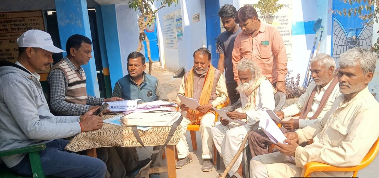 Intensive campaign was conducted at booth level, forms were filled.