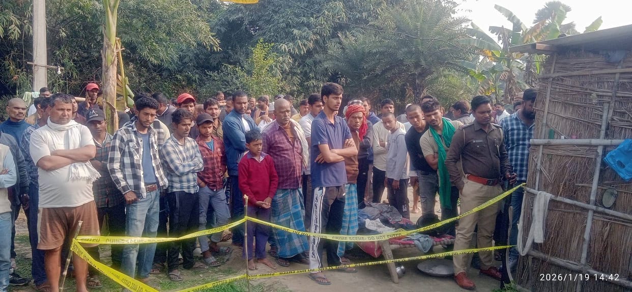Bihar News: Family dispute turns violent in Vaishali, nephew slits uncle's throat, aunt seriously injured