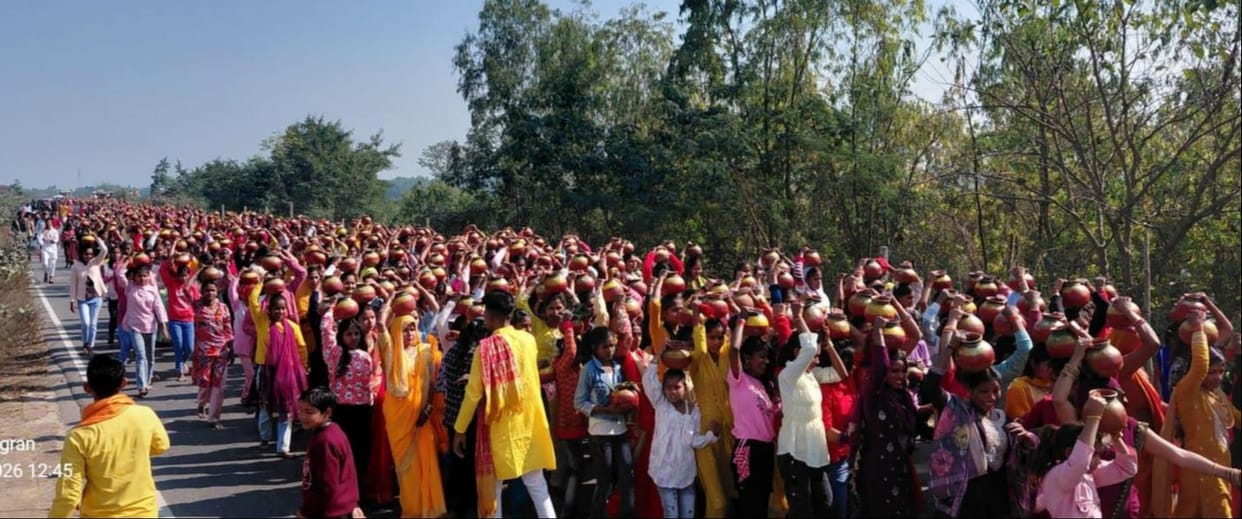 51 Kundiya Mahayagna begins with Kalash Yatra