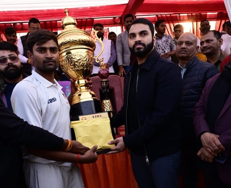 Shashank Cricket Club became the champion in the Modh T-20 Cricket League