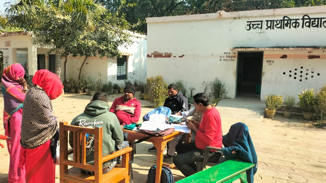 BLO performed his duty at the polling booth, list revision work completed