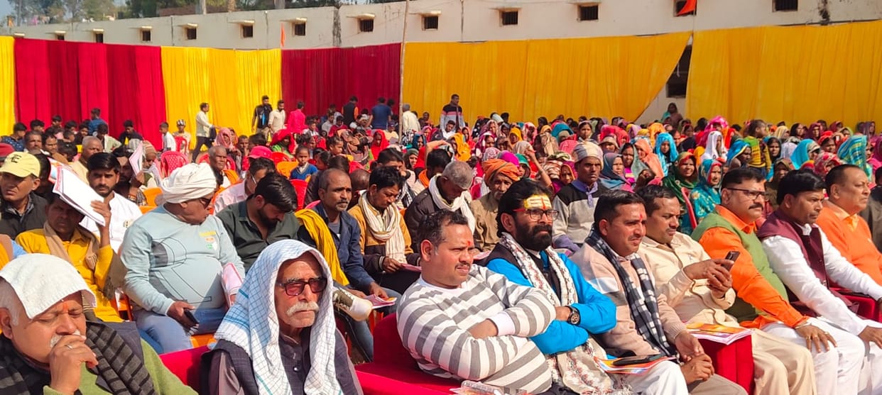 A strong nation will be built from an organized Hindu society.