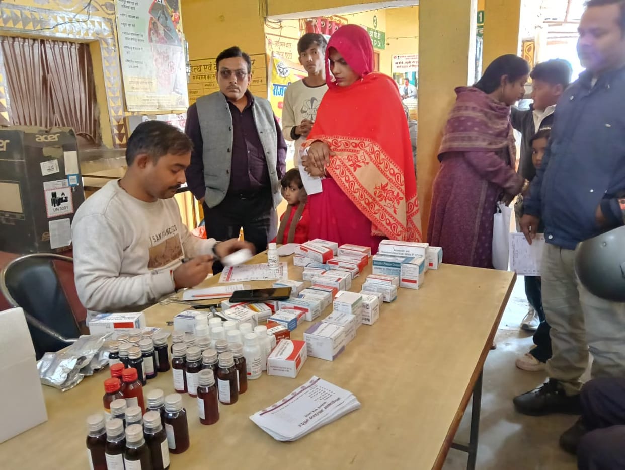 Skin patients reached the health fair in large numbers