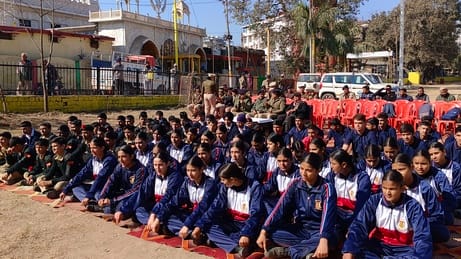 vande matram program in nahan chaugan