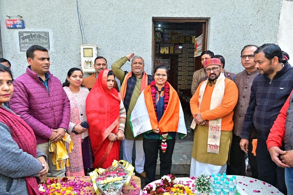 Minister felicitates World Cup winner Prachi Pachauri