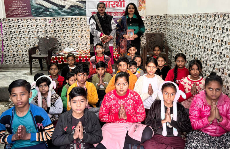 Deepanshu Goyal tops the chanting competition