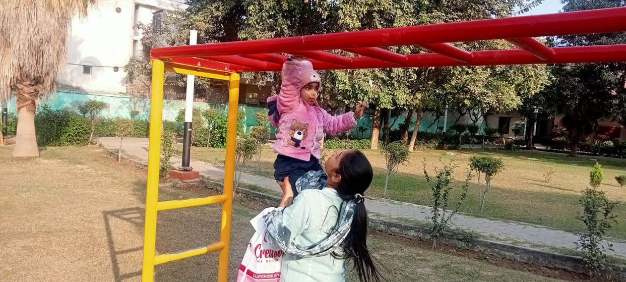 People's faces lit up as the sun came out in the morning, bringing relief from the biting cold