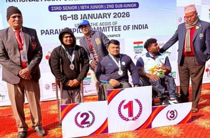 Shiva won silver in the National Para Powerlifting