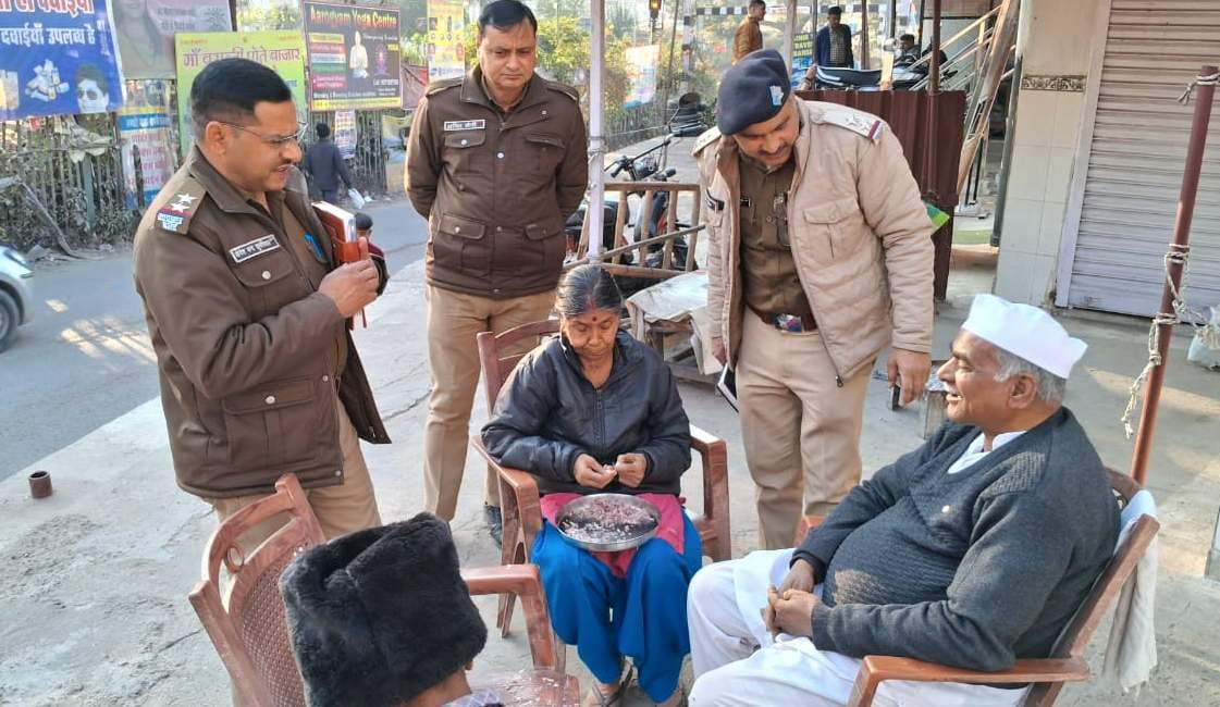 Police arrived to inquire about the condition of the elderly
