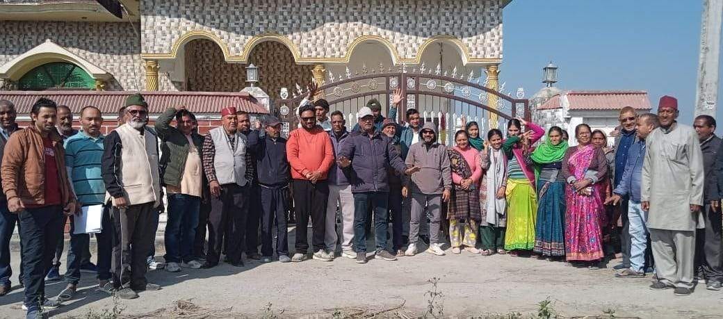 Villagers protested against the drug de-addiction centre.