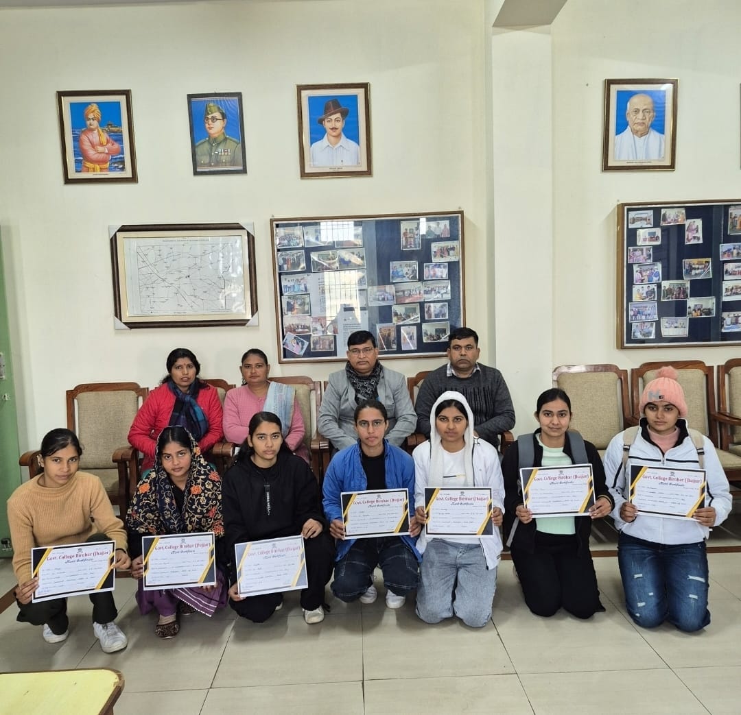 Shilpa and Sweety emerged as the winners in the quiz competition.