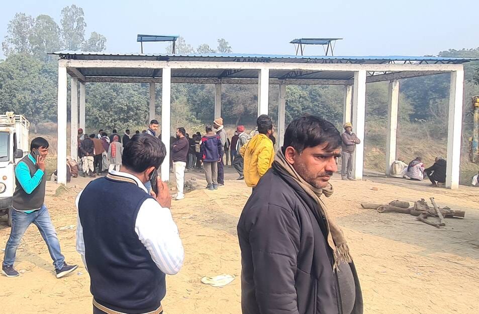 The condition of the Gauspur cremation ground has started to improve.