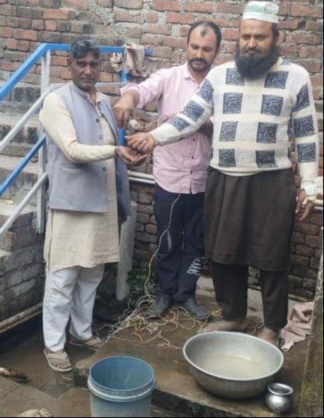 The mystery of hot water coming out of the submersible in Amalapur remains unsolved.
