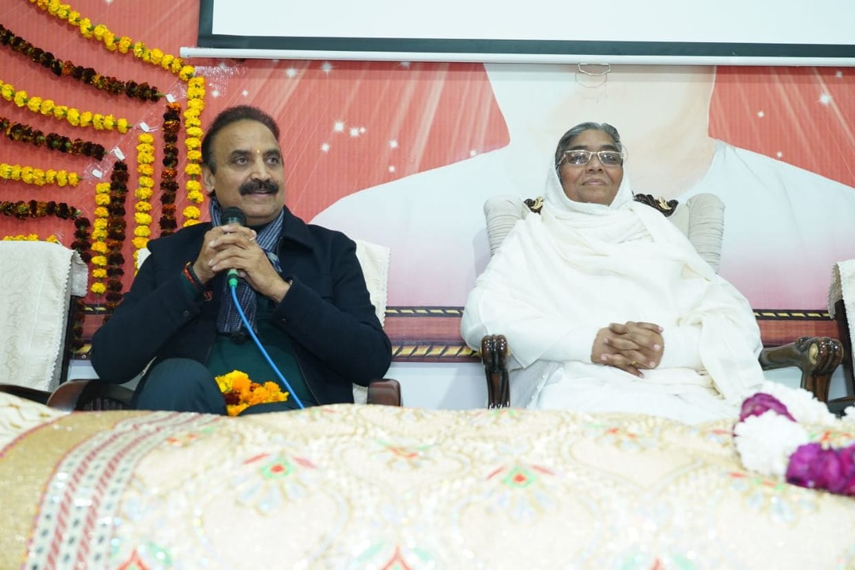 Bhagyavidhata film based on Brahma Baba was screened.