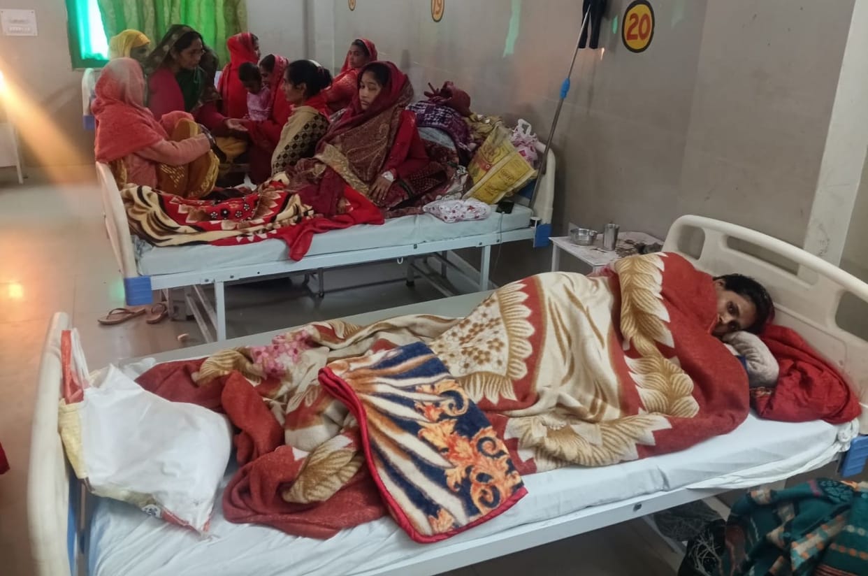 Government blankets don't ward off the cold, forcing pregnant women to bring them from home.