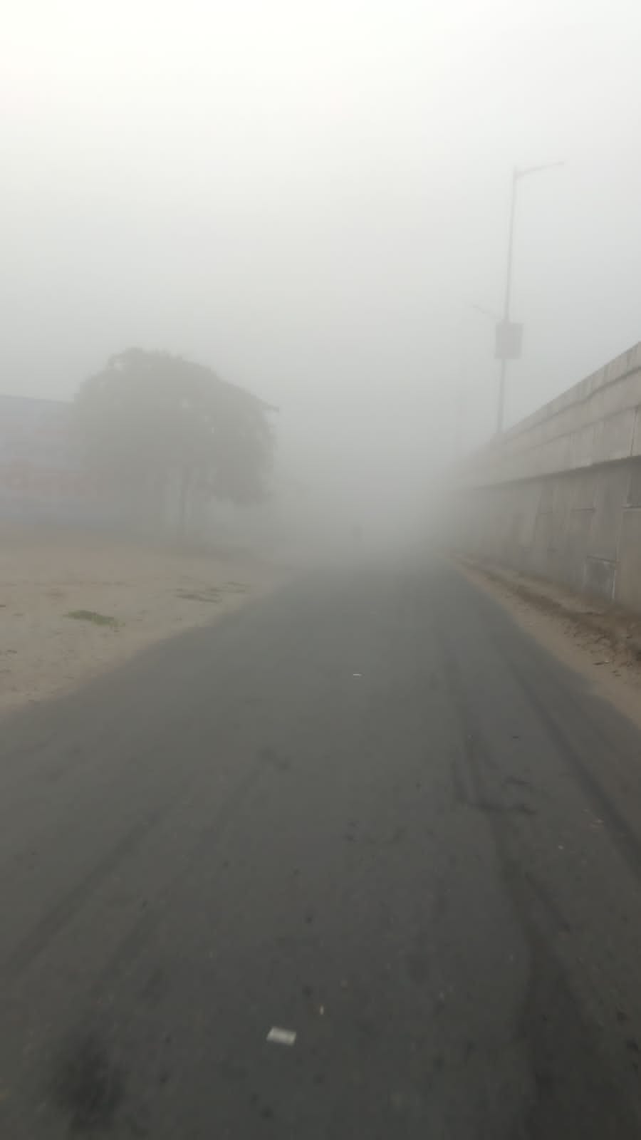 Fog slows down vehicle speed, rain likely after 22nd