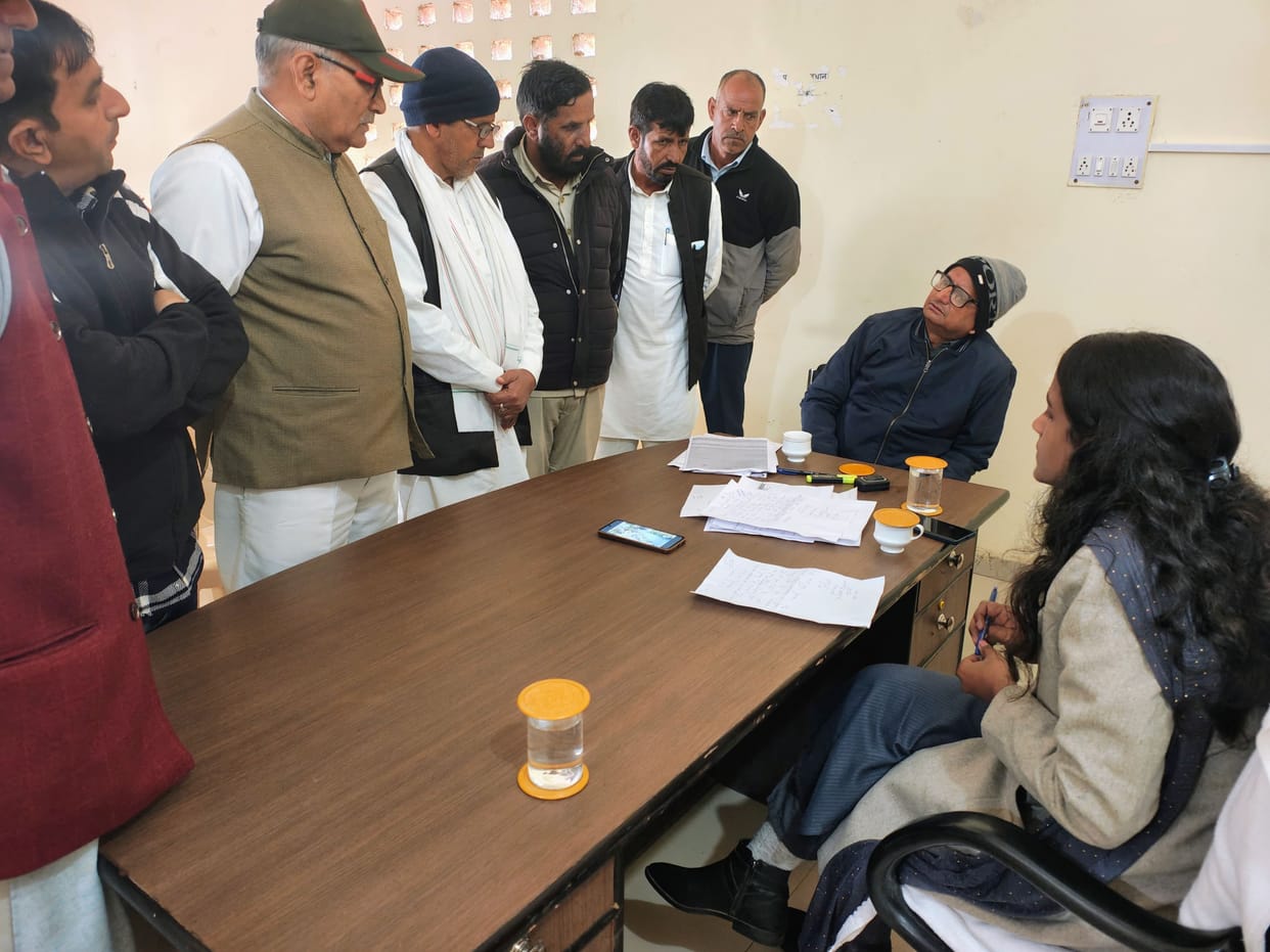 The problems of 13 citizens were heard in the camp.