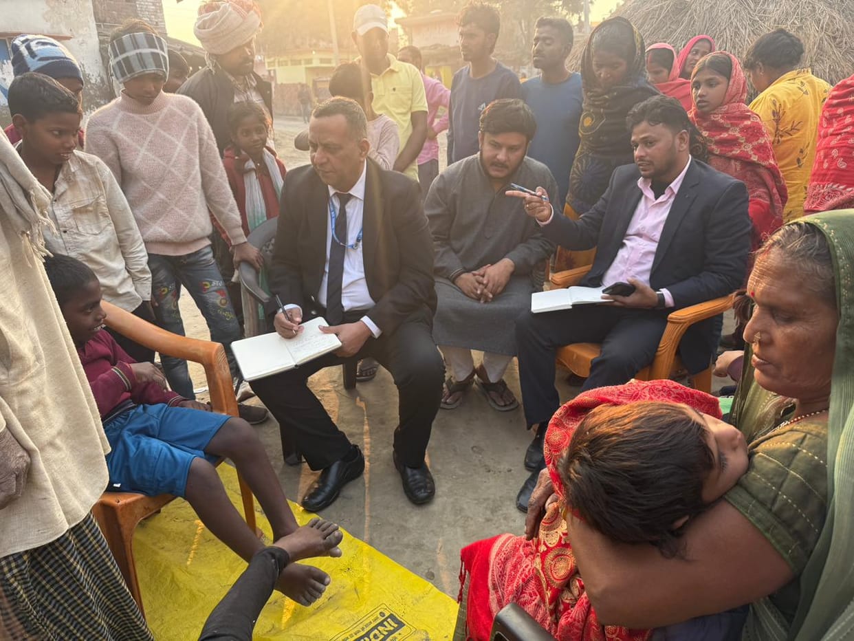 43 people became disabled after suffering from fever; their ages range from 14 months to 22 years