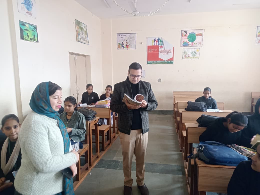 One teacher was found absent during inspection