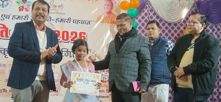 Siddhi secured first place in classical dance