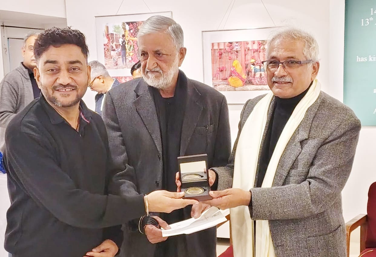 Dr. Anand received the 13th All India Digital Art Award