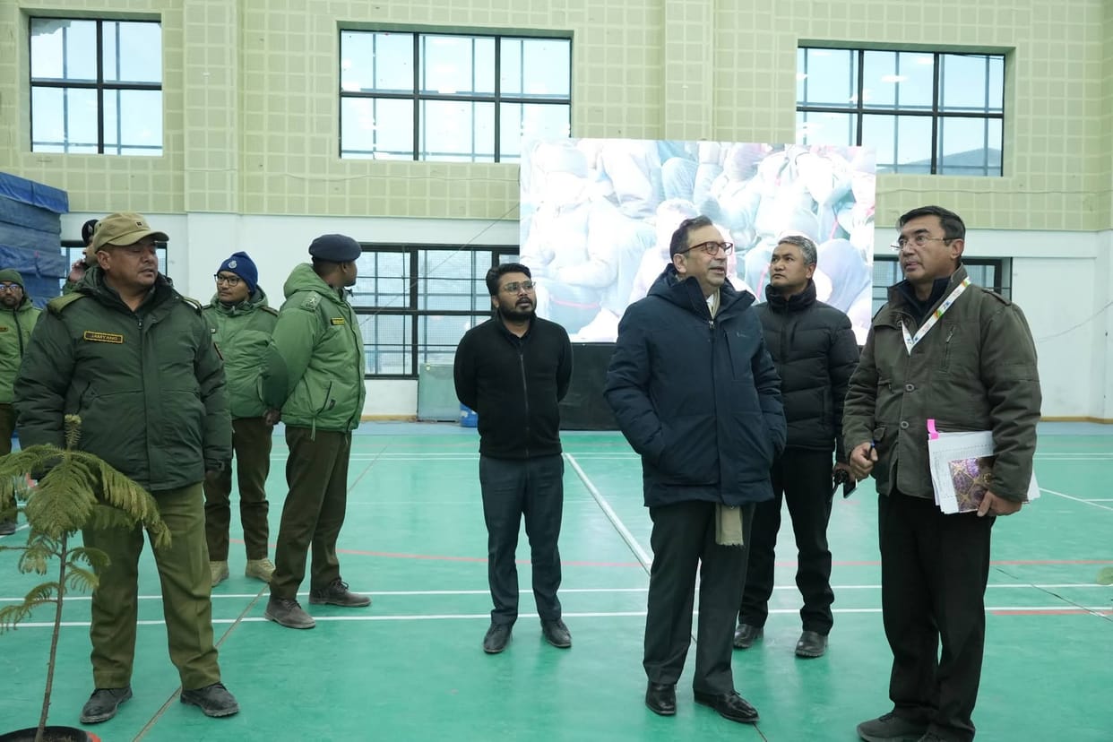 Leh, Chief Secretary, Aashish Kundra, Winter Games Preprations