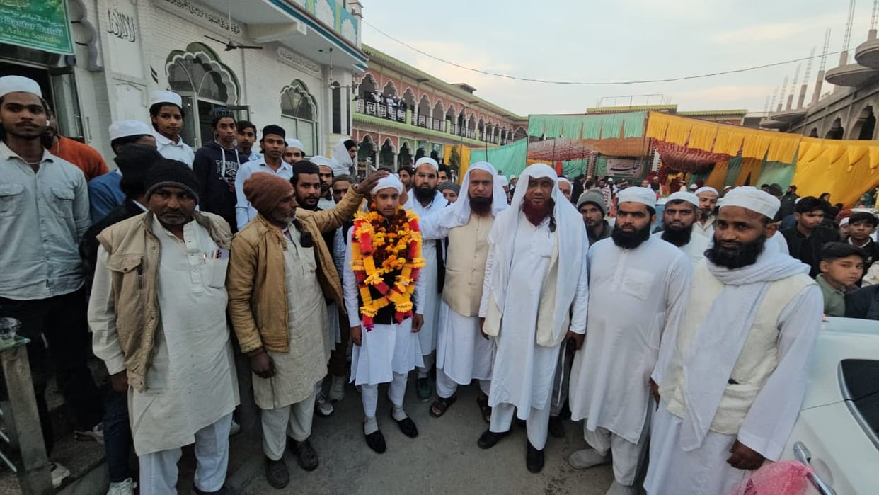 Celebrations at Madrasa Islamia Arabia Saidia Raipur
