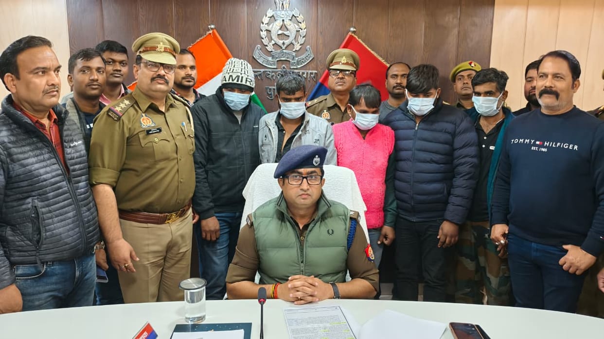 Five members of an inter-district gang of thieves arrested, three theft cases solved