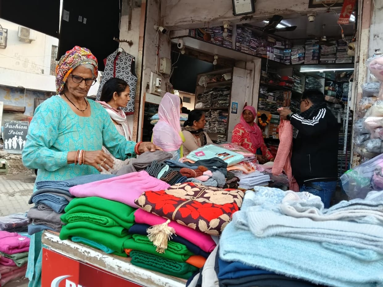 Kharmaas has ended, now business will increase during the wedding season.