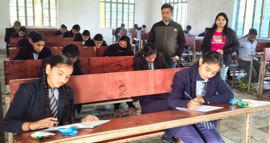 3475 students from 57 inter colleges appeared for the general knowledge exam.