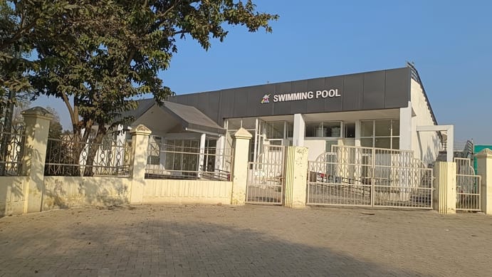 Swimming pool work completed, will be beneficial in summer