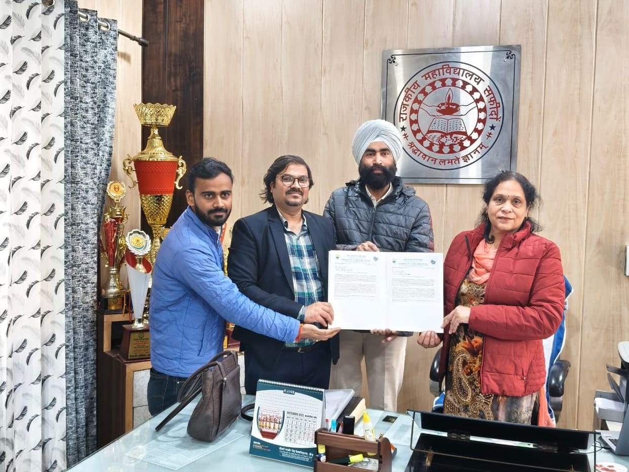 A weather station will be established at Government College Safidon.