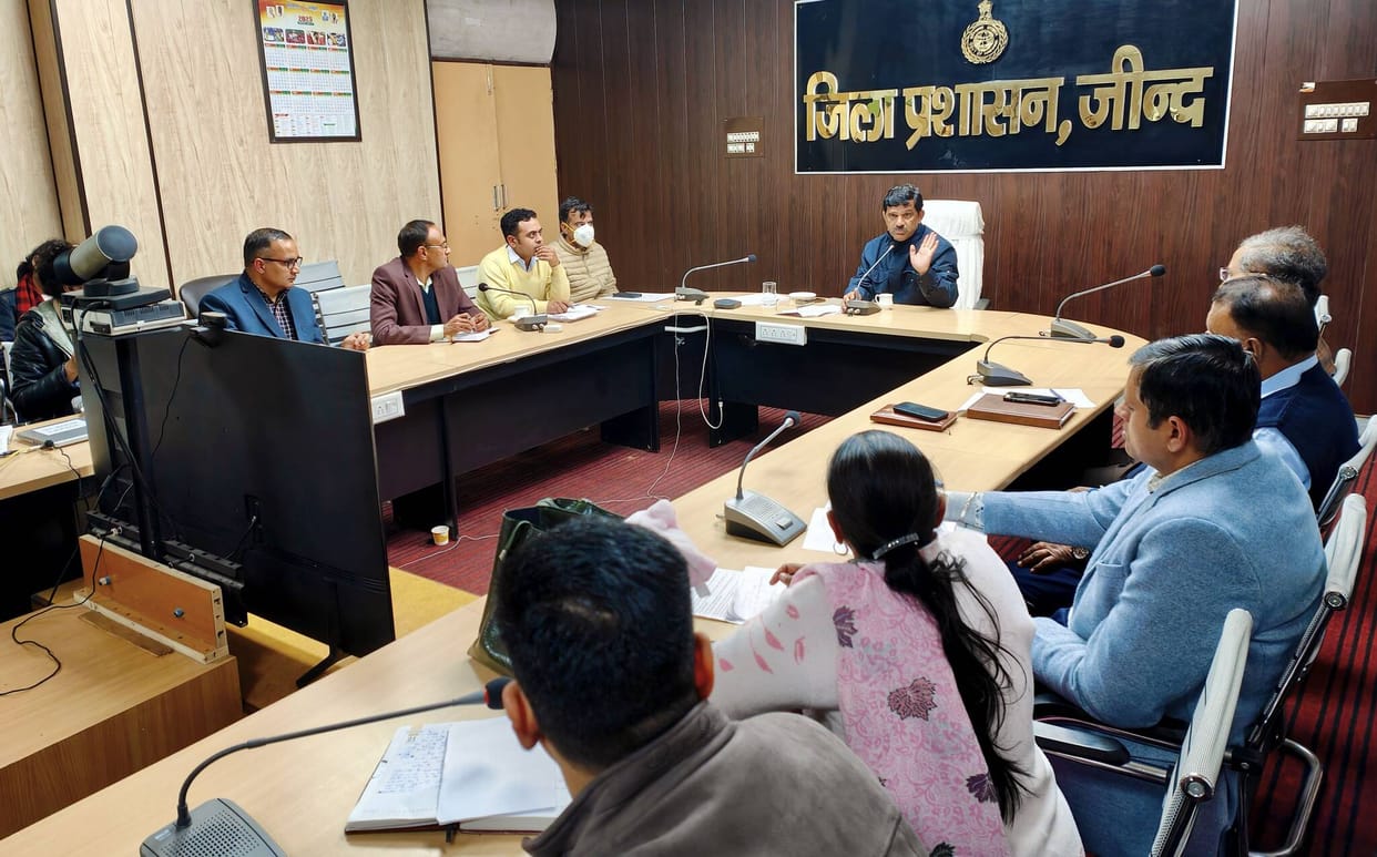 The Additional Deputy Commissioner held a review meeting regarding the Republic Day preparations.