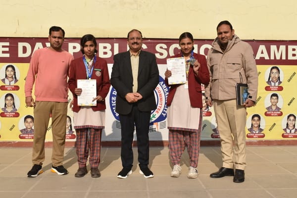 DAV students won 6 gold medals