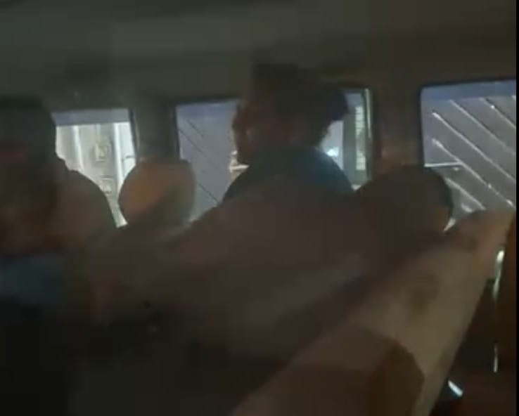 A female clerk from the Pollution Control Board was caught accepting a bribe of 30,000 rupees