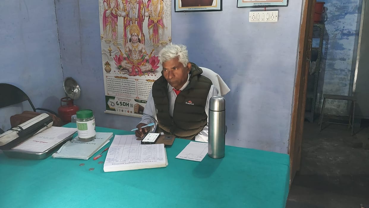 Two government Ayurvedic hospitals with the help of one pharmacist