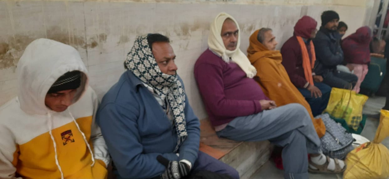 New Delhi Clone Special arrived four hours late