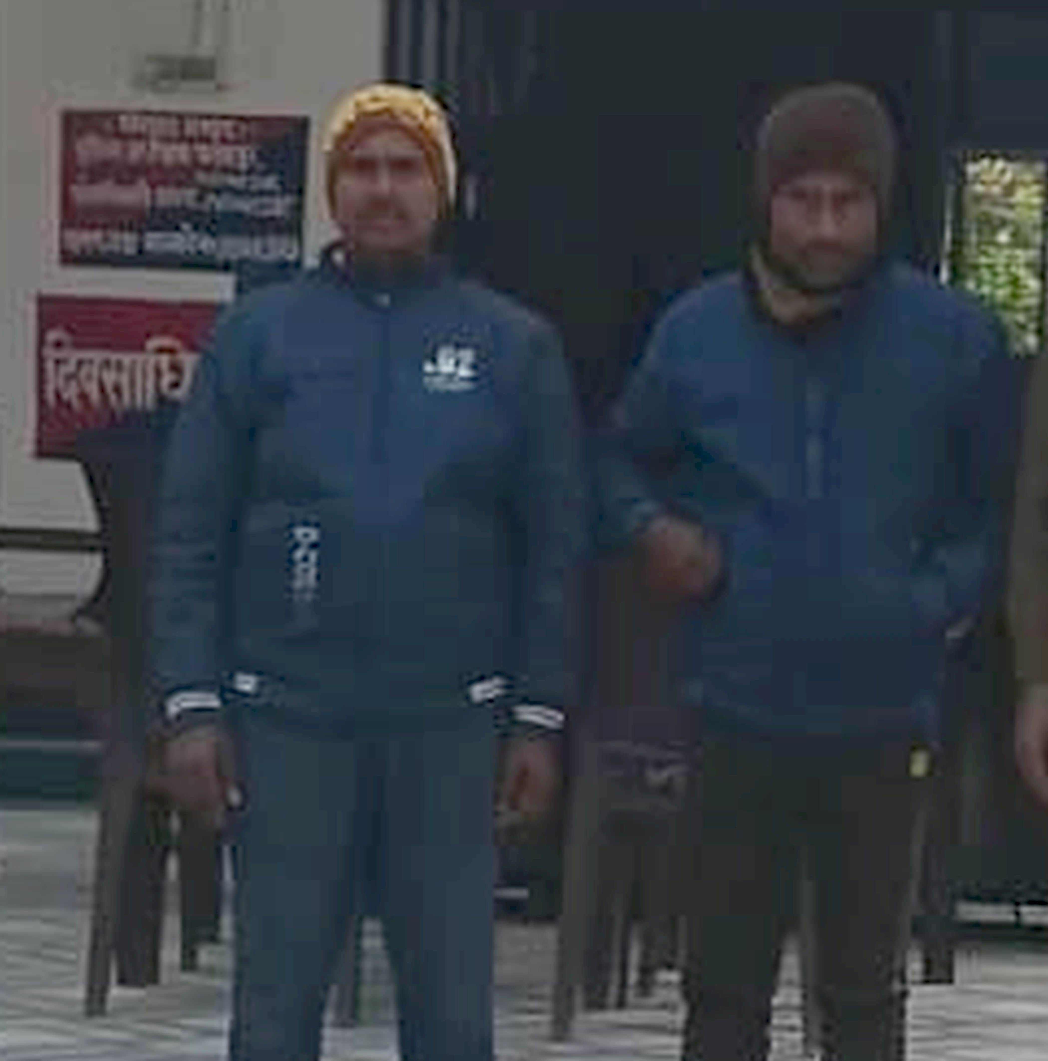 फोटो-29-थाने में पकड़े गए आरोपी। स्रोत पुलिस