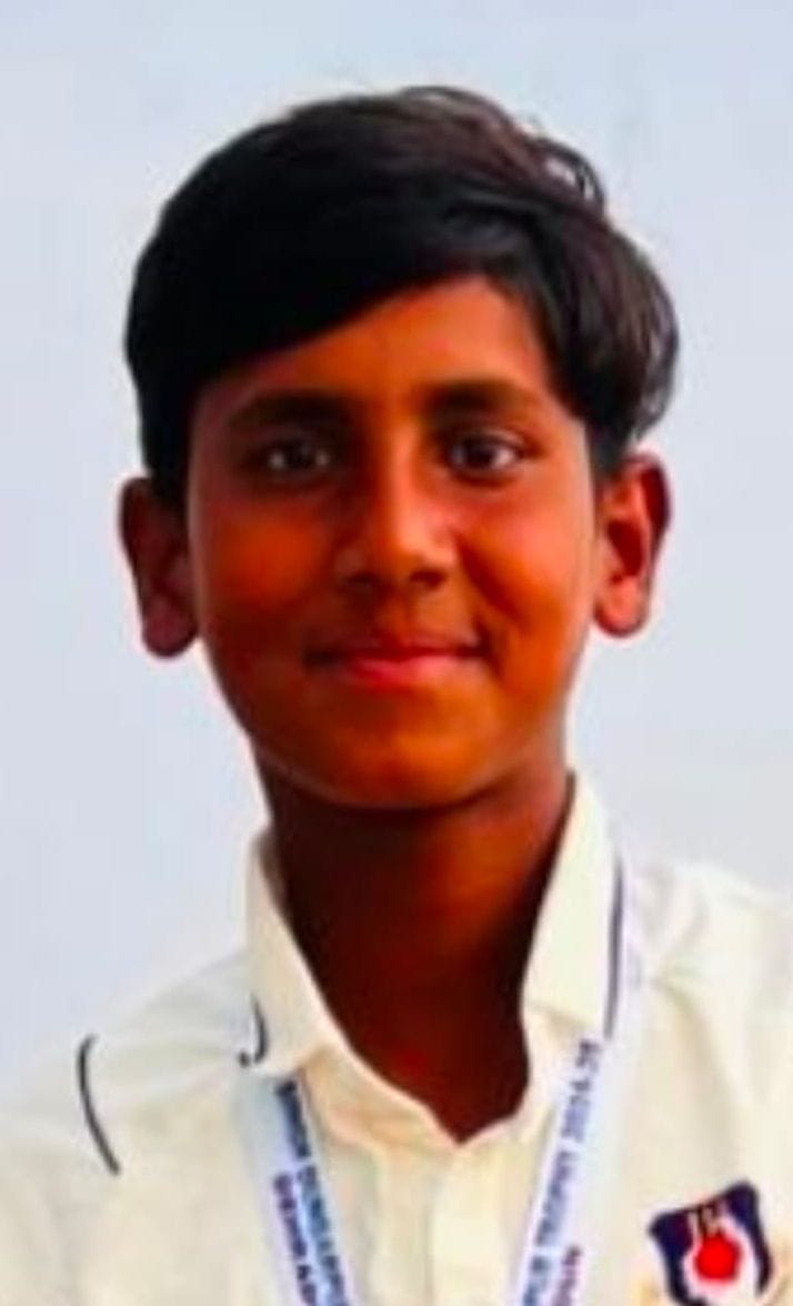 A second consecutive century, Arnab from Kasganj shines again.