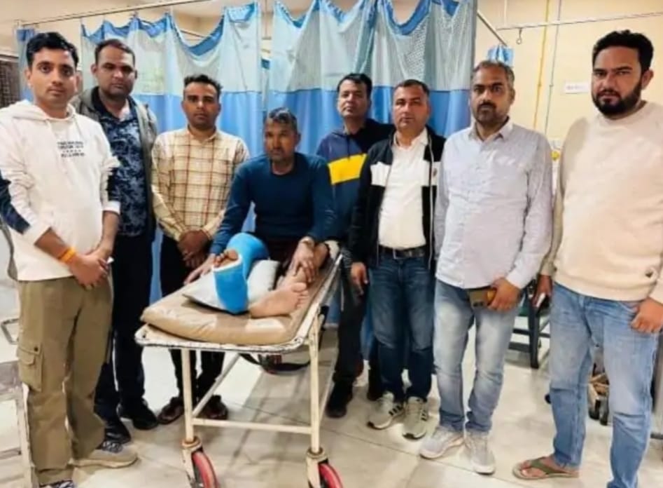 Udaipur News: Notorious drug trafficker came for treatment, ANTF cordons area and arrests him in city raid op