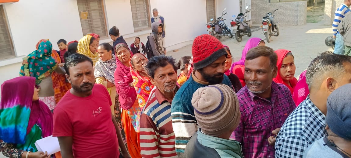 SIR: Four hundred people reached Tehsil for hearing