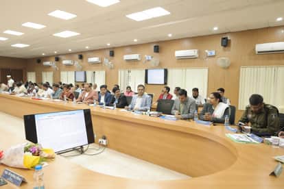 Development works reviewed at the Disha Committee meeting several issues discussed during meeting in Korba