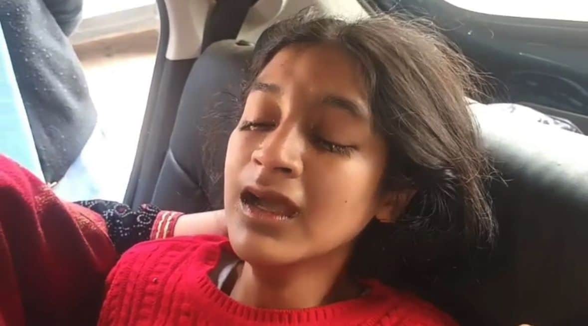 पीड़ित छात्रा