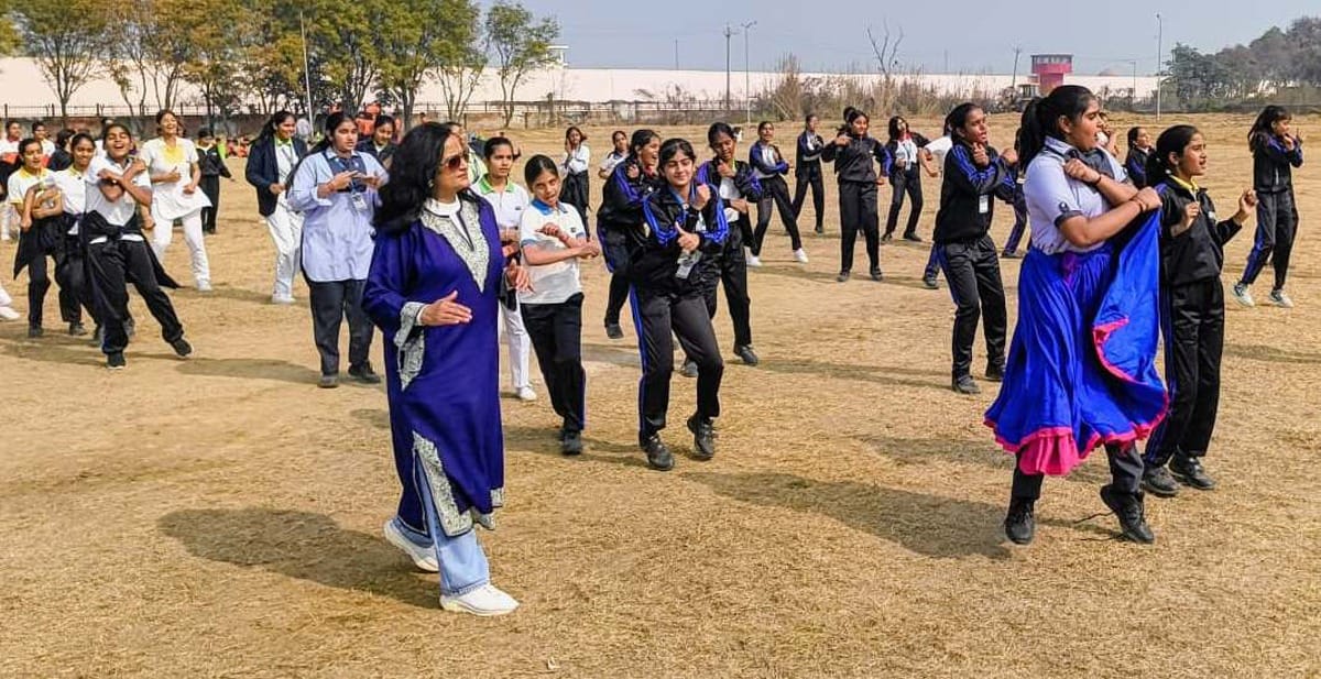 Girls Senior Secondary School students will perform Rajasthani dance at the Republic Day celebrations.