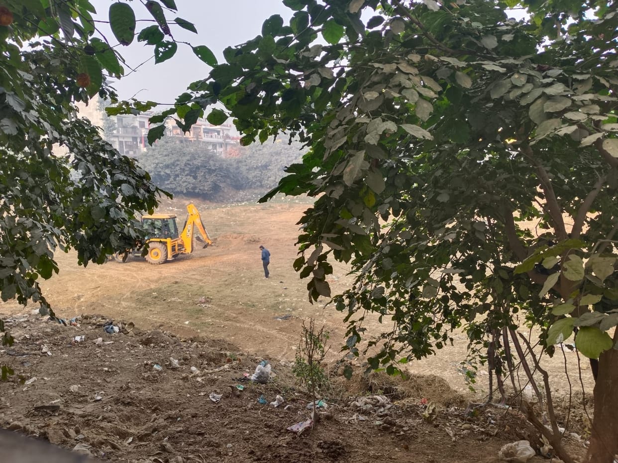 Work on beautifying the sports ground has begun, and Rs 1.5 crore will be spent.