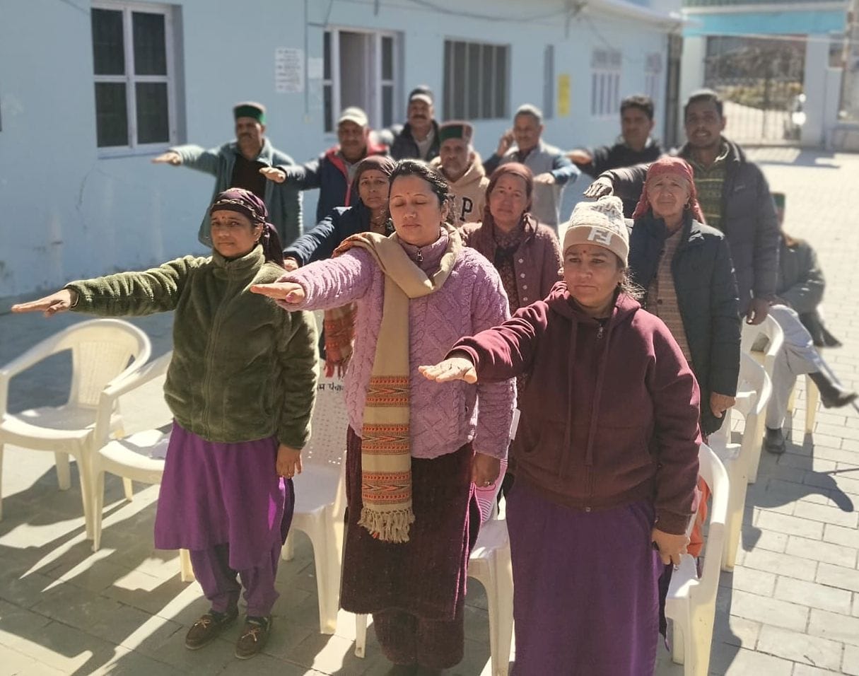 The Panchayat head told people about the ill effects of drugs