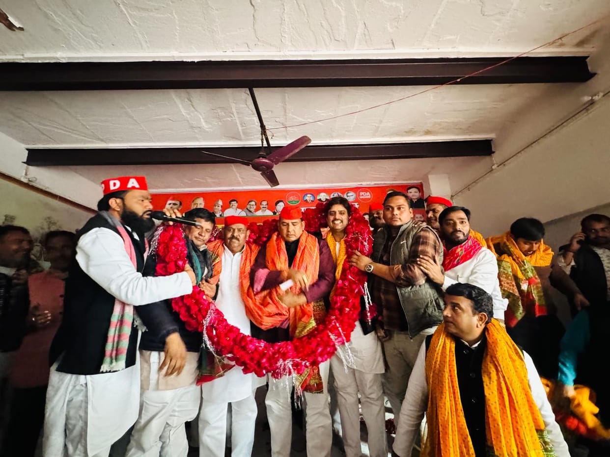 SP workers took a pledge to strengthen the party.