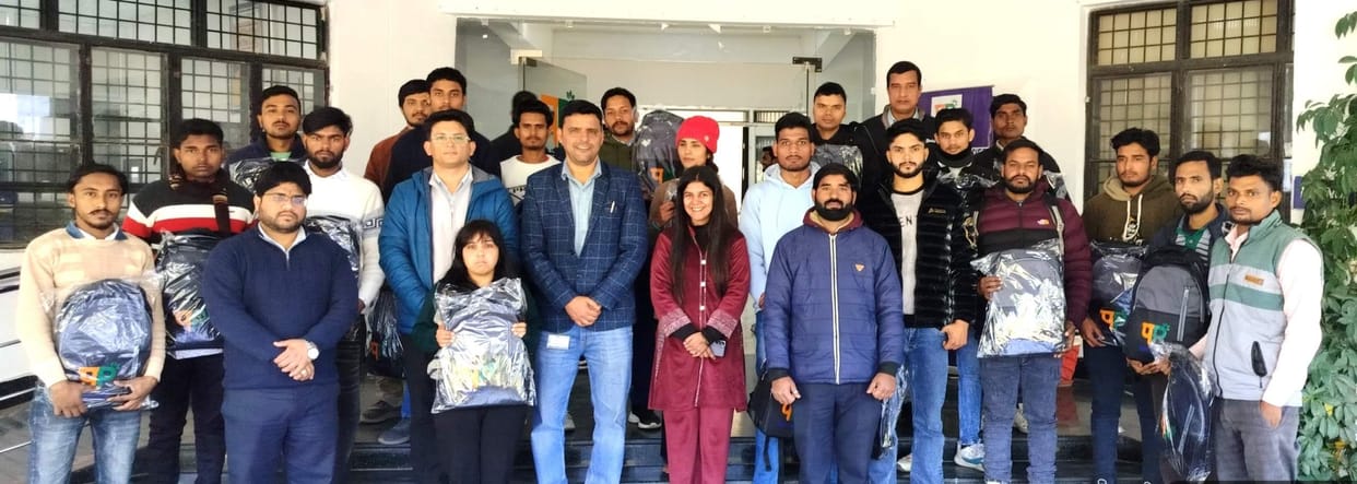 Training kits distributed to students